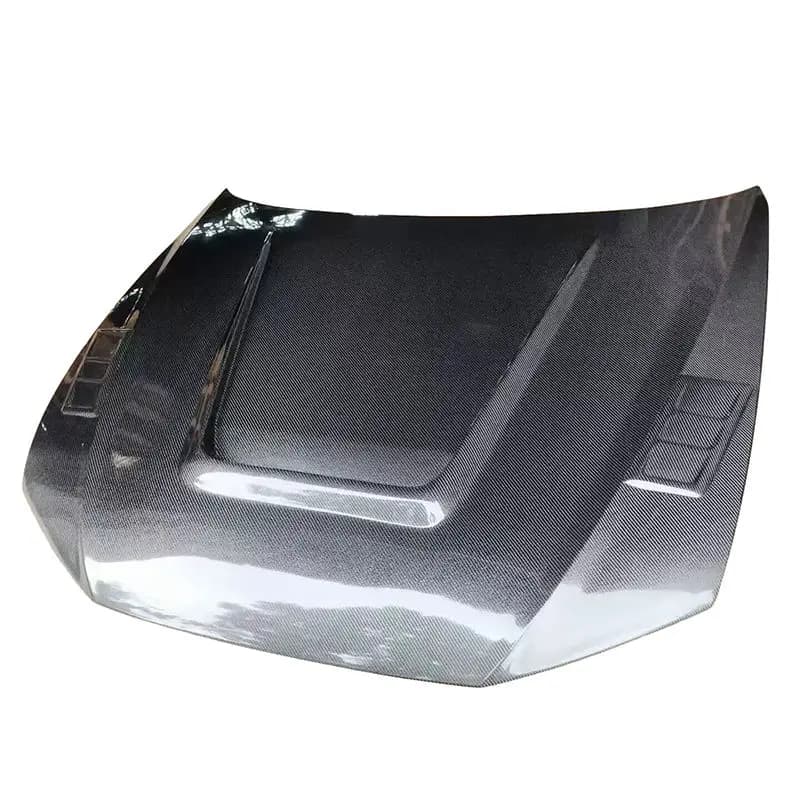 Hot Sale Carbon Fiber Fibre Front Hood Engine Bonnet Vent Body Kit Fits for Audi RS6 C8，100% tested well