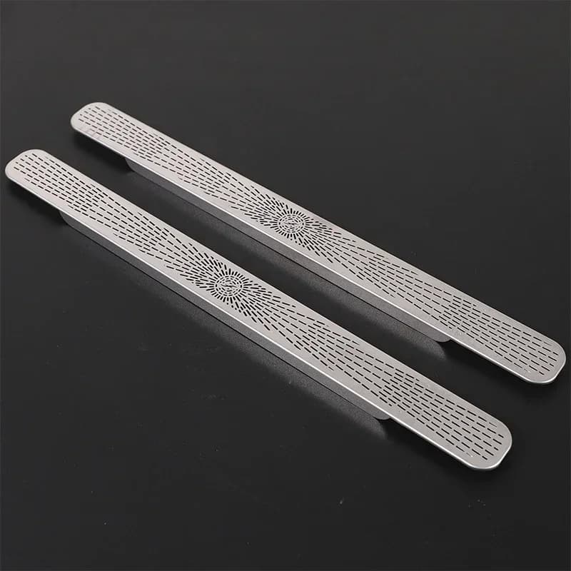 For Mercedes Benz E Class W214 2024 Stainless steel Car Seat AC Air Conditioner Duct Vent Outlet Cover Trim Car Accessories