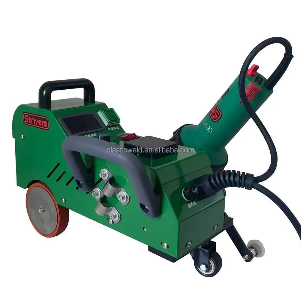 New Condition Hot Air Plastic Banner Welder PVC PE LDPE EVA Tarpaulin Banner Welding Machine for Heat Jointer
