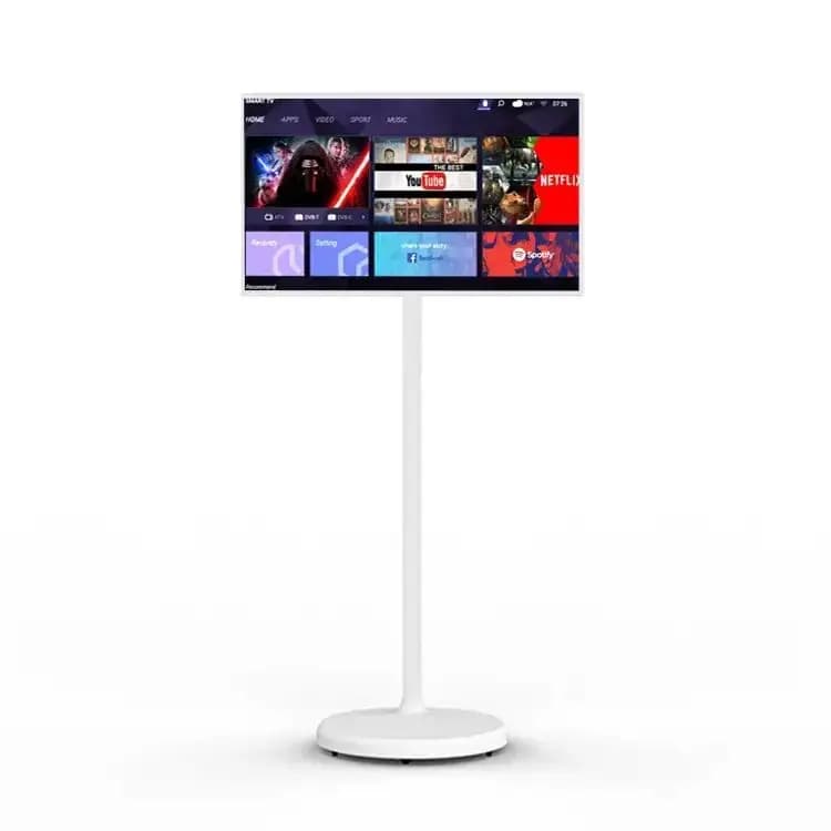 27 Inch Android12 8GB+128GB Floor Standing Tv Intelligent Lcd Touch Screen  Gym Interactive Android Wifi Fitness Smart Tv
