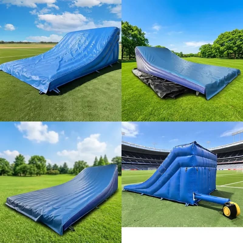 Bike BMX Inflatable Sports Stunt Airbag Jumping Inflatable Landing Airbag for Sports Bike Inflatables Jumping Airbag