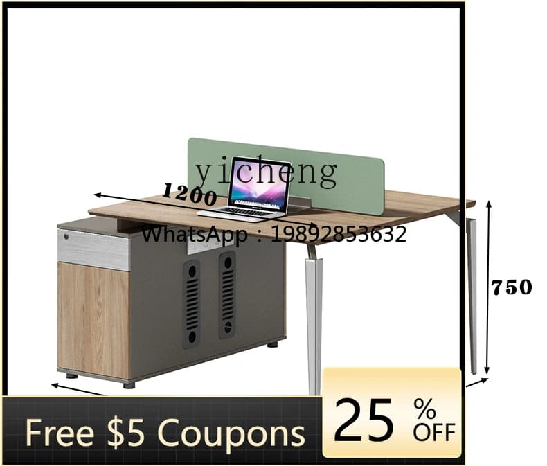 R1  Desk and Chair Office Open Work Desk