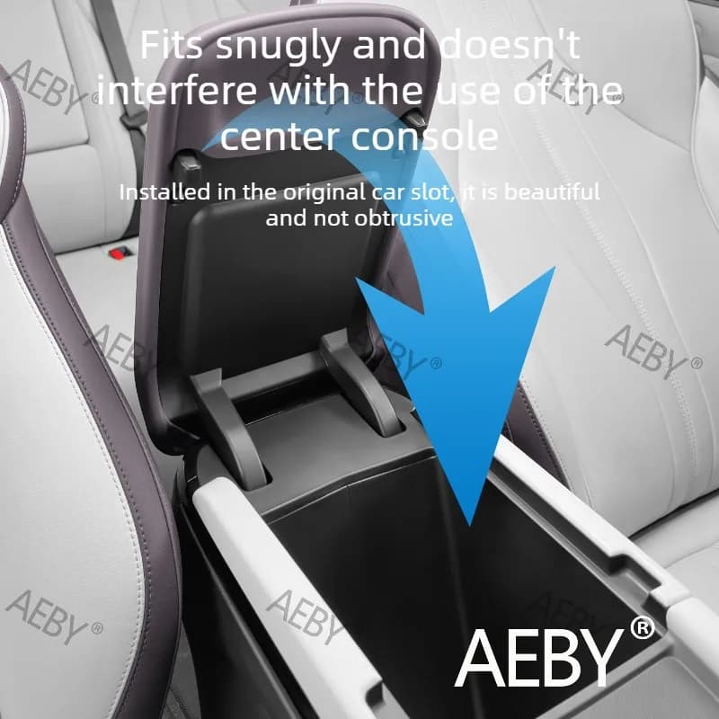 For BYD Seal U DM-i 2025-2026 Car Center Console Armrest Cover,Anti-Scratch Protective Sleeve,Armrest Box Cover,Car Interior