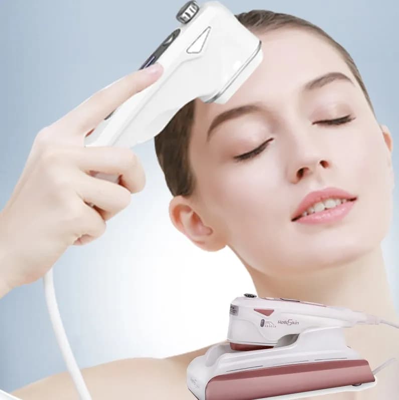 Portable Facial Massager LED Indicator Light Skin Tightening Device Home Spa Use ABS Material Beauty Machine