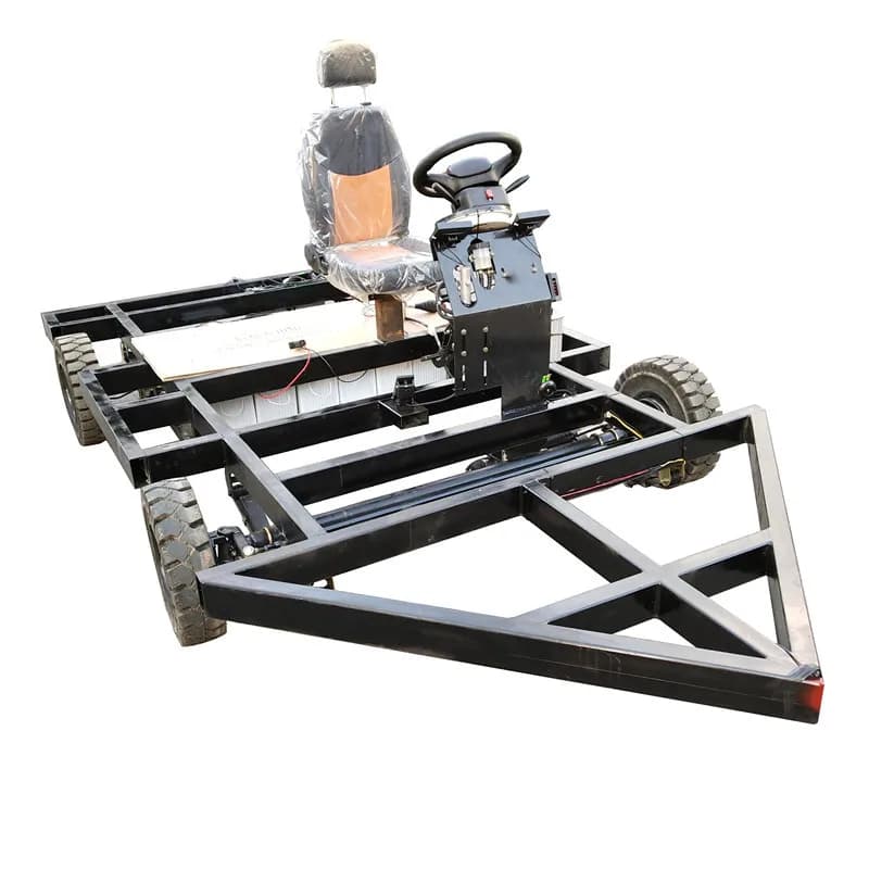 Electric four-wheel frame chassis front axle rear axle accessories
