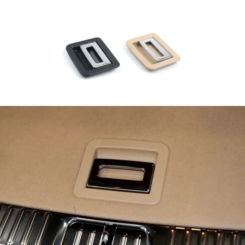 Car Trunk Tail Cover Bottom Plate Mat Floor Handle Auto Accessories For Porsche Cayenne 2011-2017 958551115001E0 958551115004H0