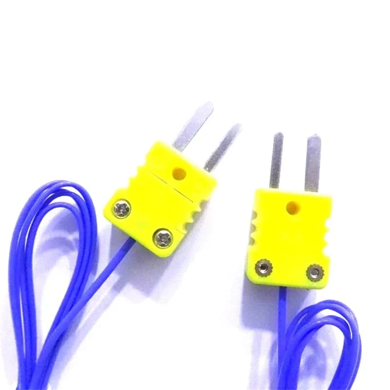Point thermocouple temperature line thermometer air probe, line length optional
