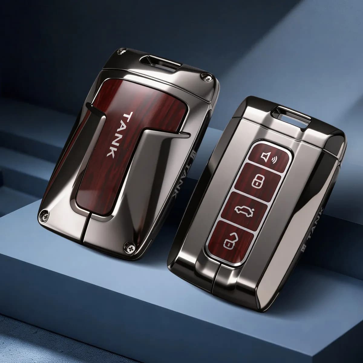 Tank key set Tank 300 protective shell 500 new energy 400hi4t bag TANK700 wood grain men's and women's buckle