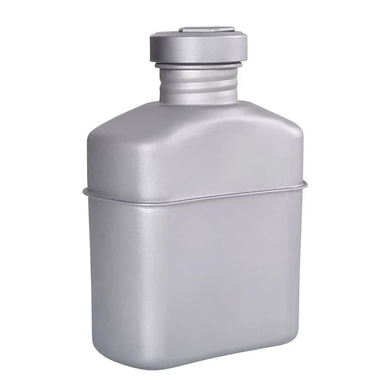 Individual Kettle Lunch Box Parade Kettle Set 1100ml Kettle Titanium Pot Ultra Light Outdoor Camping Field Equipment