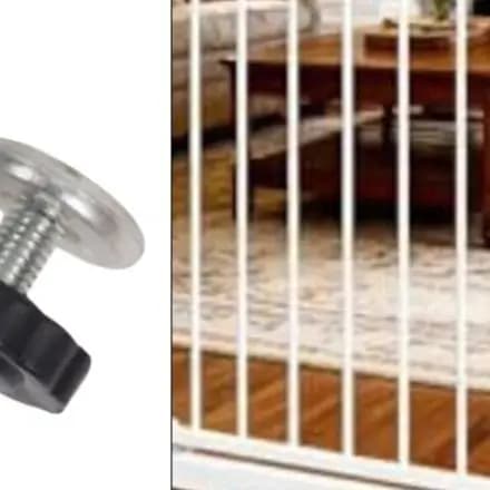 Pressure Mount Bar Safety Door Bolt Hand-tighten Install Extension Repair Kit No Drill Safety Door Parts For Child Safety Doors