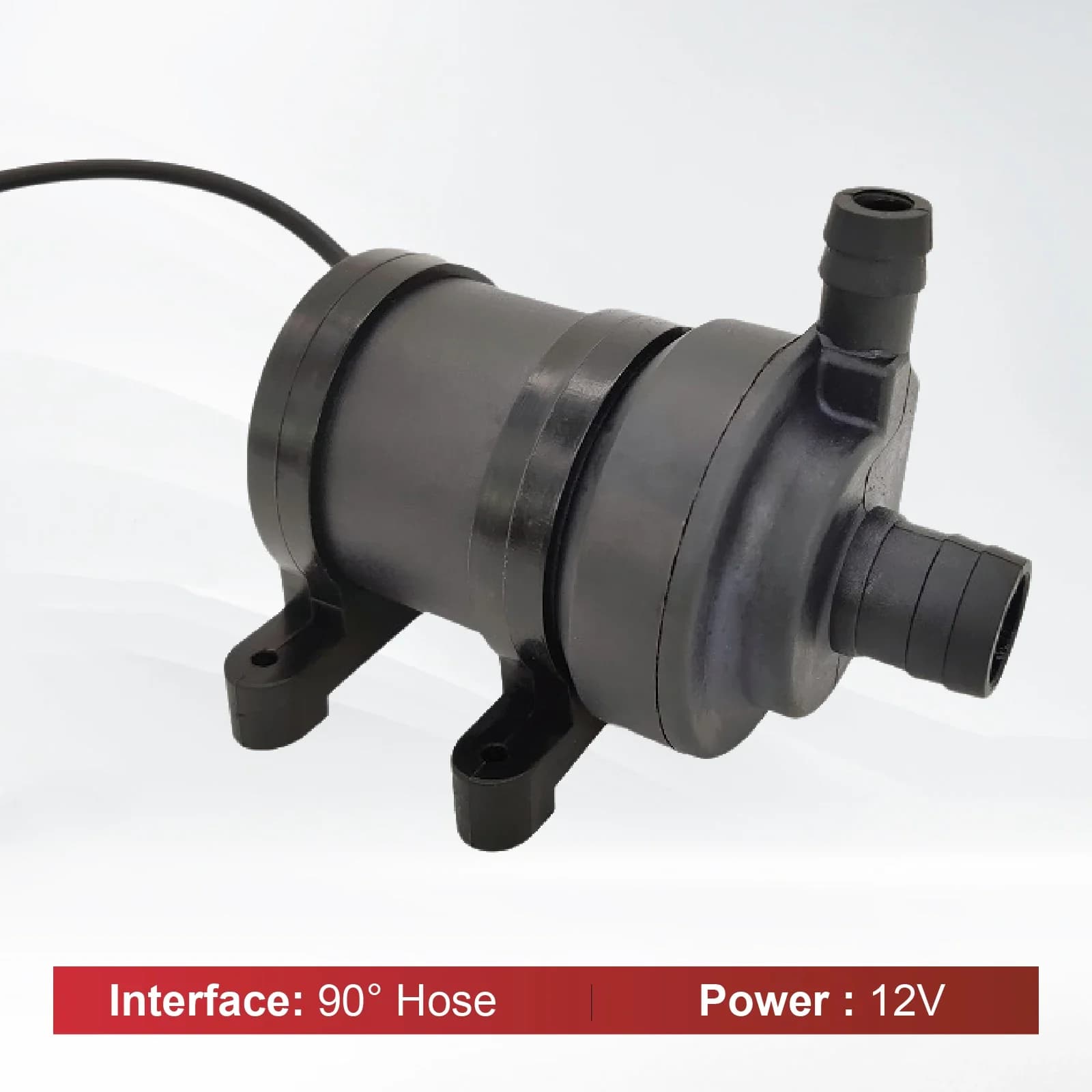3805 12V 24V Brushless DC Water Pump 12L/min with 90/180 Degree Thread Micro Centrifugal Submersible Pump for Shower Circulation