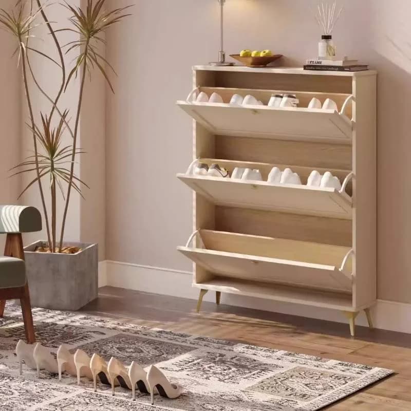Hallway Modern Shoe Cabinet Storage Minimalist Corner Hidden Shoe Rack Organizer Apartments Organizador Zapatos Furniture