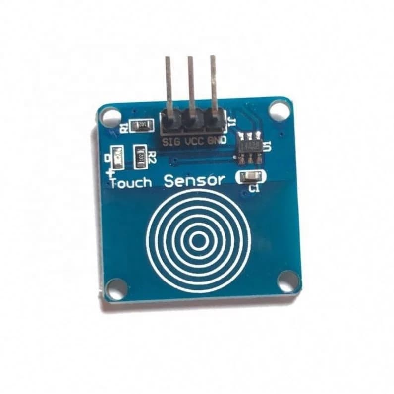 10pcs Digital Sensor TTP223B TTP223 Module Capacitive Touch Switch blue