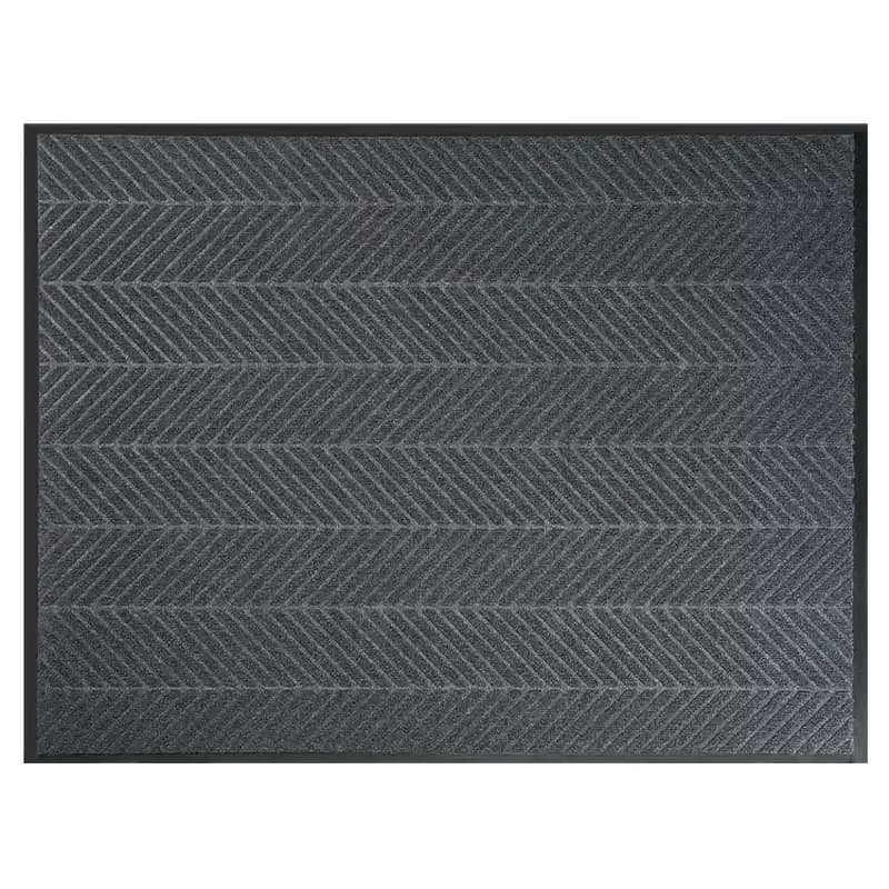 Customized Size Tire Tread Floor Mat Roll PVC Backing Non Slip Entrance Door Mat Absorbent Rug for Hotel Office