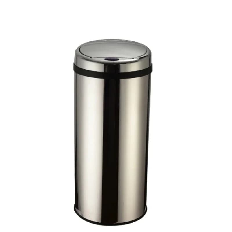 New Design  Household 42L Kitchen Mobile Stainless Steel Colored  Intelligent Smart Sensor Trash Can