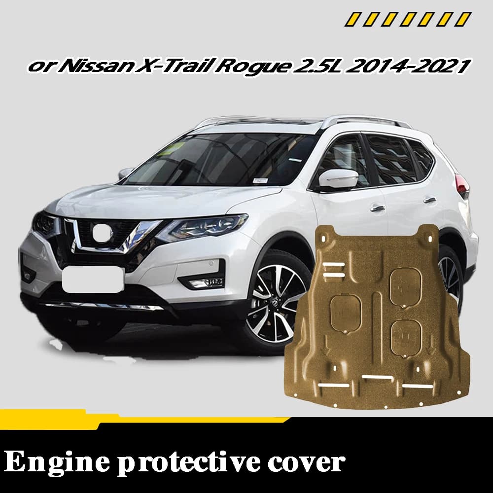 For Nissan X-Trail Rogue 2.5L 2014-2021 Engine Guard Plate Splash Shield Mud Fender Cover Mudguard Protector
