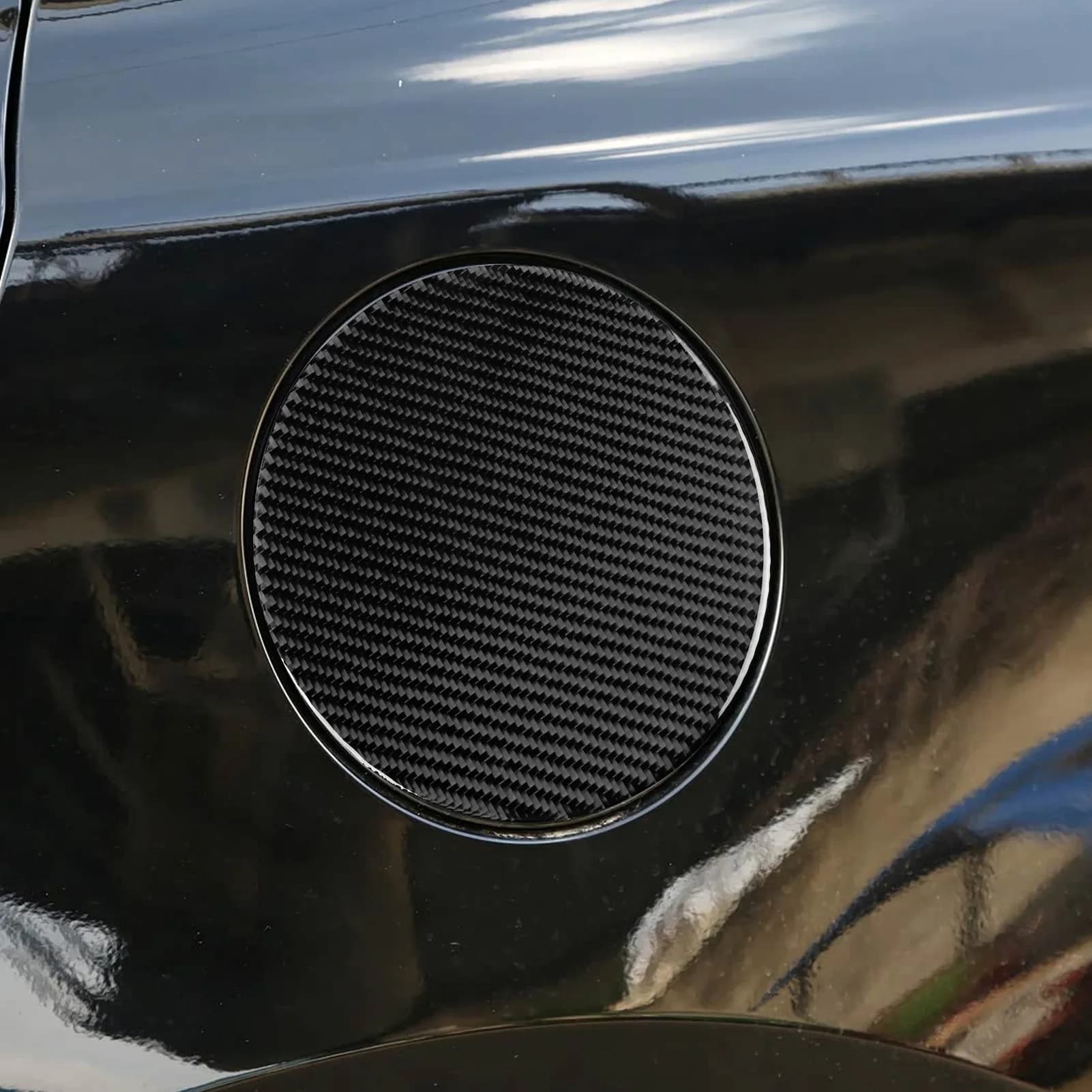 For Mazda 3 Axela 2019 2020 2021 2022 2023 2024 2025 2026 Carbon Fiber Gas Cap Car Interior Accessorie Decoration Stickers
