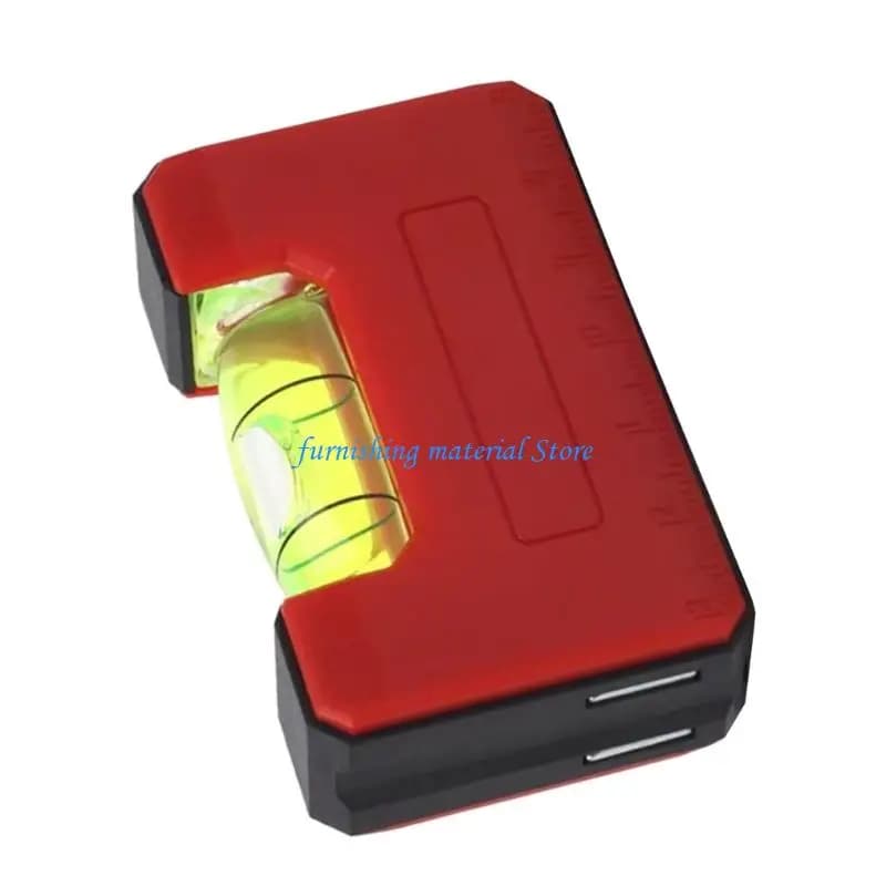 Y5GD Versatile Compact 60mm Plastic Level Single Bubble Design Night Visible