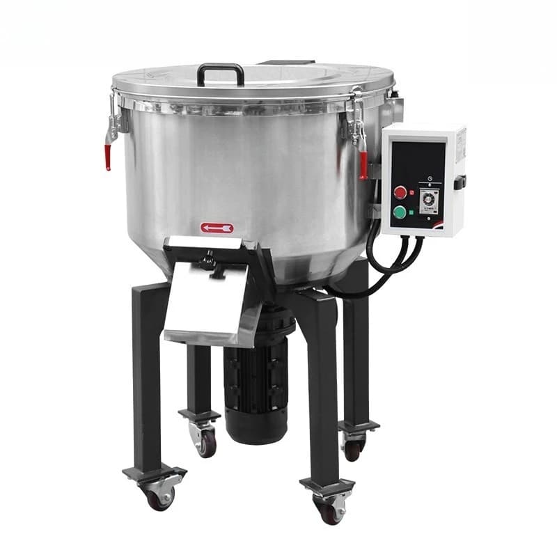 Small Stainless Steel Vertical Color Mixer Plastic Particle Mixer