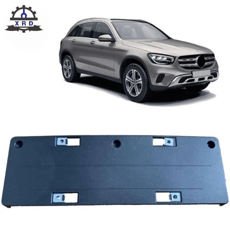 Car Front Bumper License Plate Bracket Holder for Mercedes Benz W156 GLA200 GLA220 GLA260 2015-2019 1568803000 A1568852200