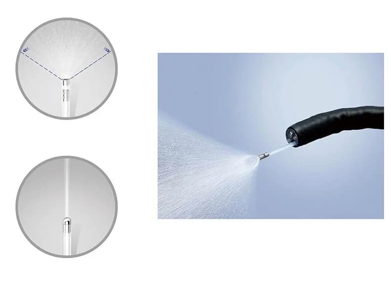 Disposable Umbrella Jet Endoscopic Spray Catheter for Medical Use