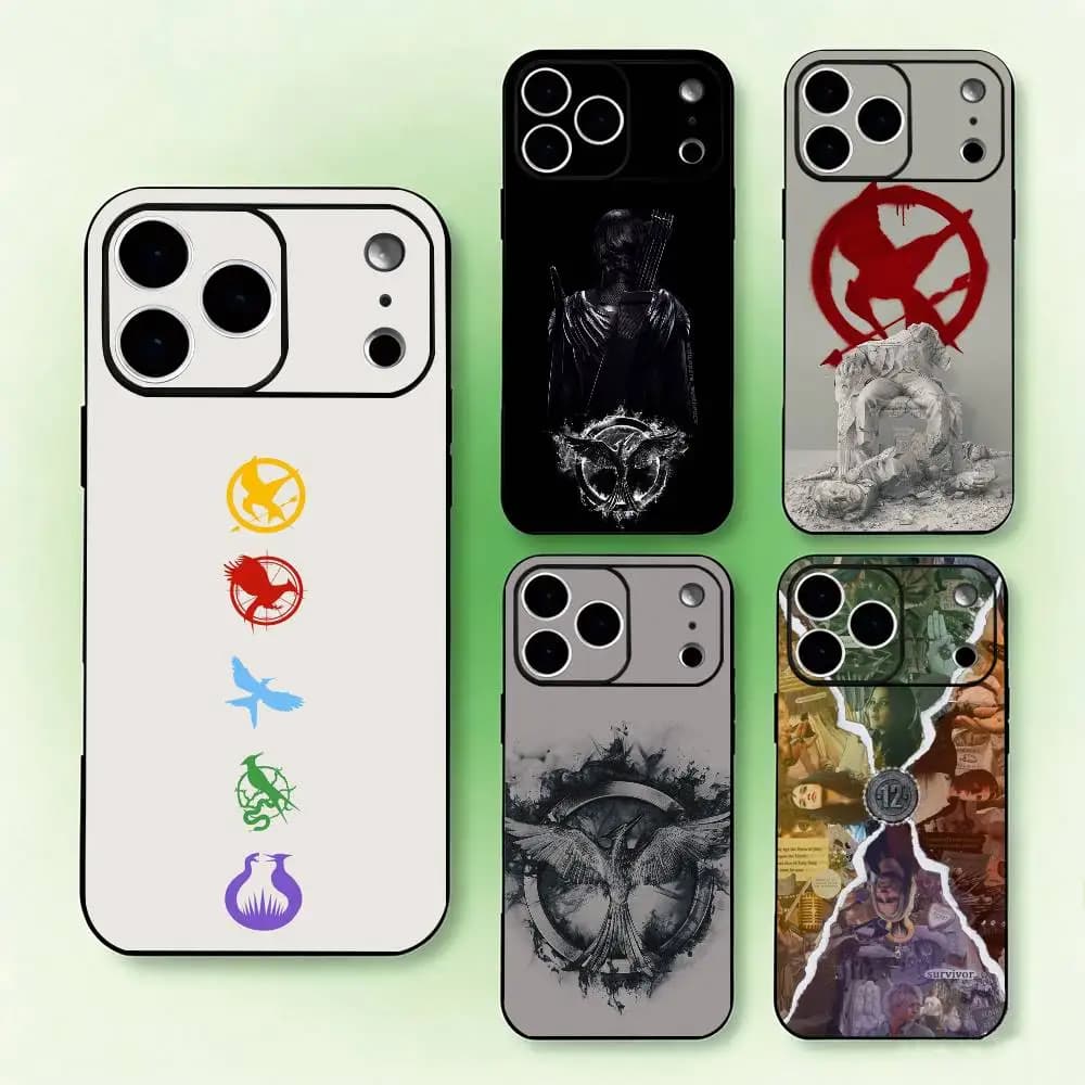 T-The H-Hunger G-Games Phone Case Silicone Soft For IPhone 17 16 15 14 13 12 11 X XR Plus Pro Max Plus