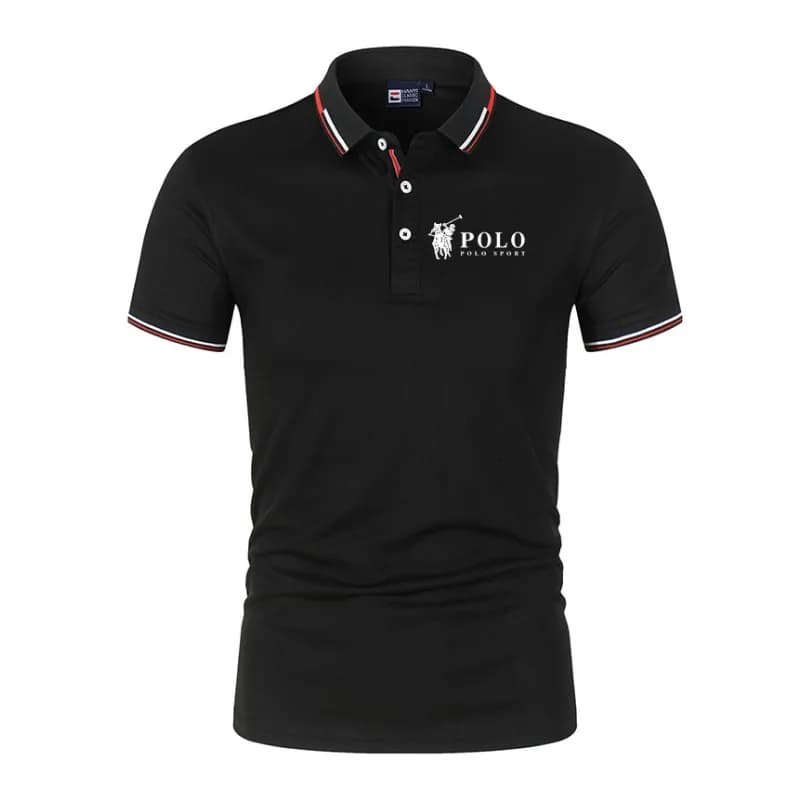 Men's Premium Summer Polo Shirt 2026 Quick Dry Breathable Short Sleeve Business Casual Golf Shirt for Work & Sports