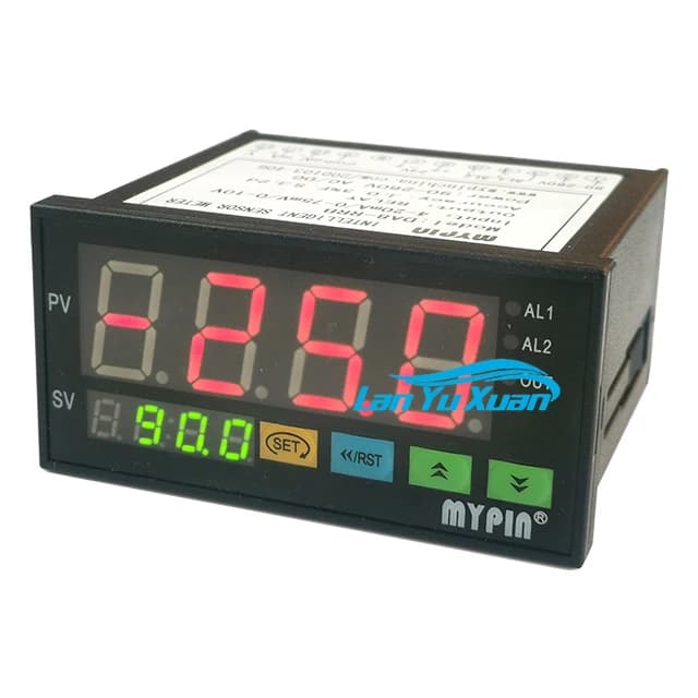 MYPIN (DA8-RR4B) DA Series 2-RELAY RS485 Universal Plastic Sensor Indicator with 12-30V/80-265V AC/DC Supply