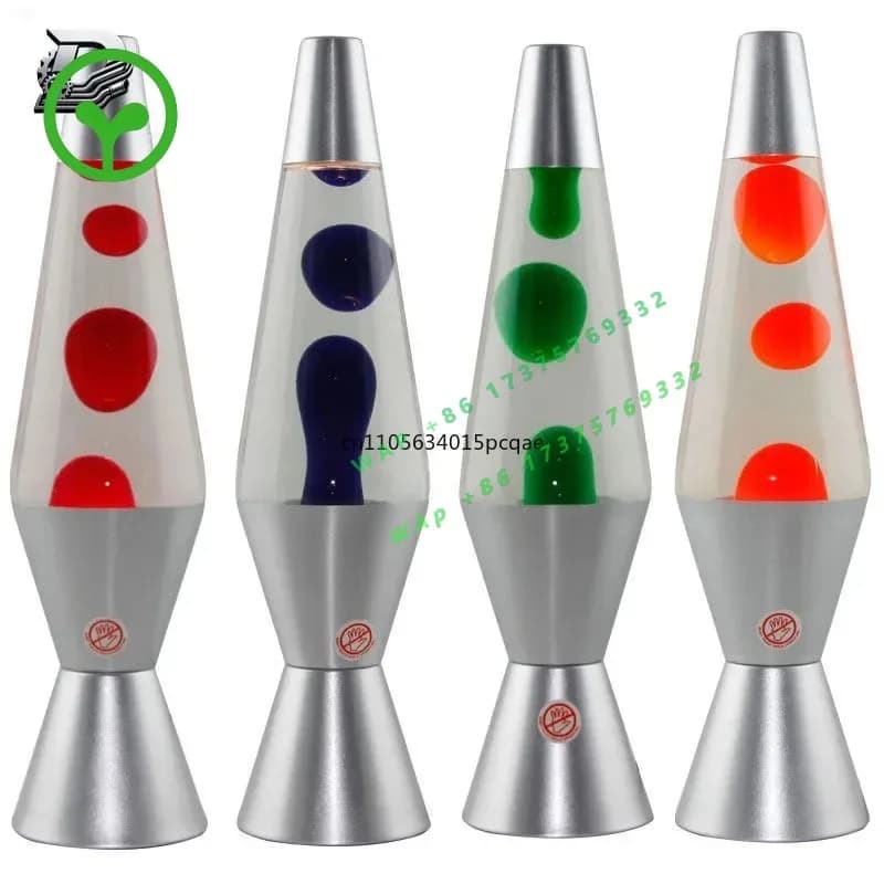 【2026】Conical Multicolor Lava Jellyfish Lamp Creative Home Decoration Ambient Night Light