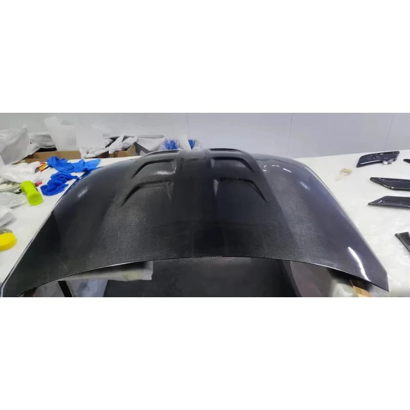 Auto Parts Lightweight Genuine Dry Carbon Fiber Front Hood Exterior Replacement Tuning Sport for G80 M3 G82 G83 M4
