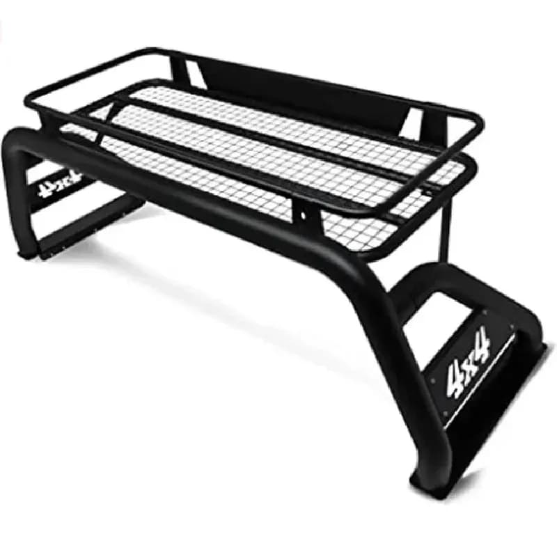 Aluminum Truck Bed Roll Bar  Roof Cargo Rack Assembly