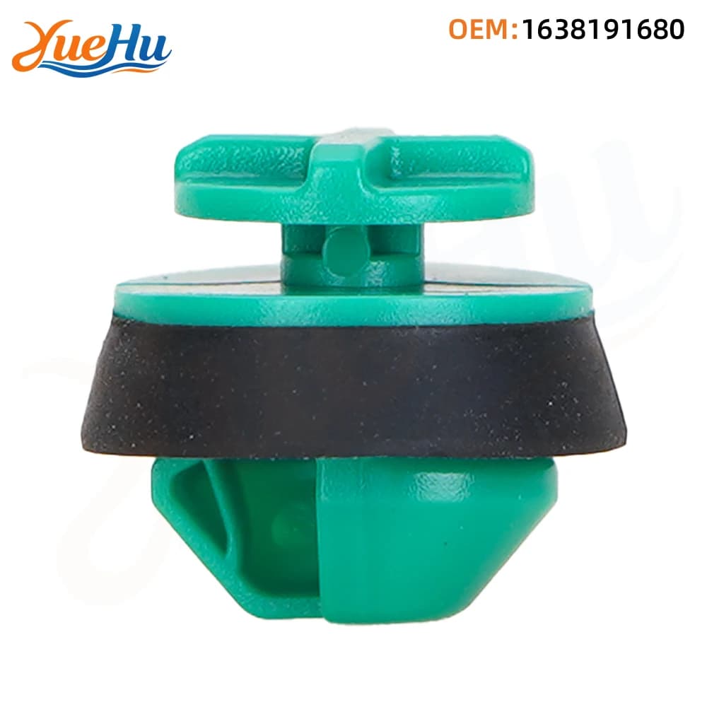 YUEHU 25PCS 1638191680 Wheel Arch Flare and Trim Moulding Clips for Citroen C3 Compatible with Opel, Peugeot and Renault