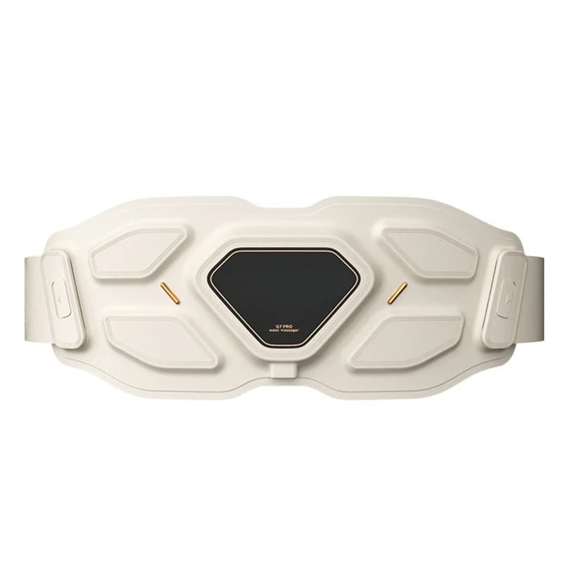 Waist Massager Abdominal Warm Lumbar Spine Warm Palace Pulse Massager