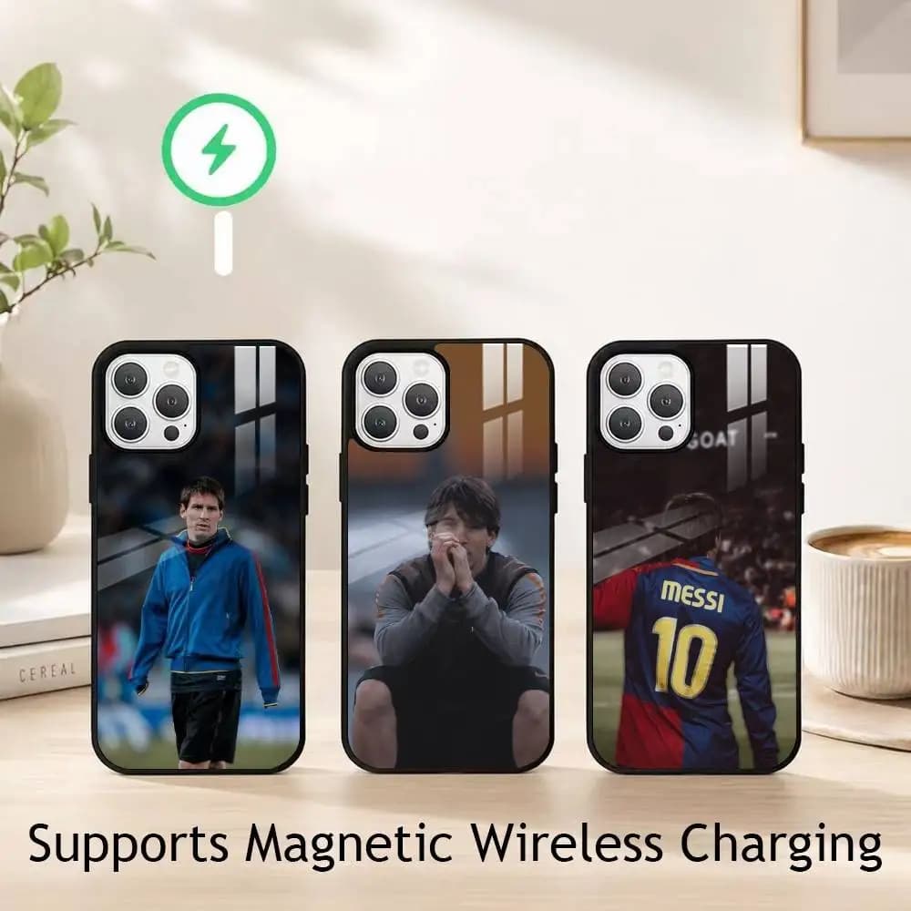 Football Star Lionel Messi gift Phone Case For iPhone18,17,16,15,14,13,12,11 Plus,Pro Compatible with magnetic wireless charging
