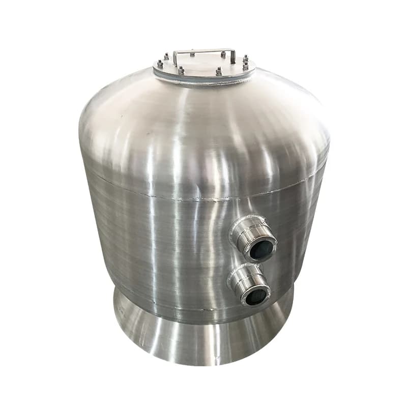 Stainless Steel SS304/SS316 Durable Side-Mount Sand Filter for Swimming Pool Fitness Room Spa Center Water Filter