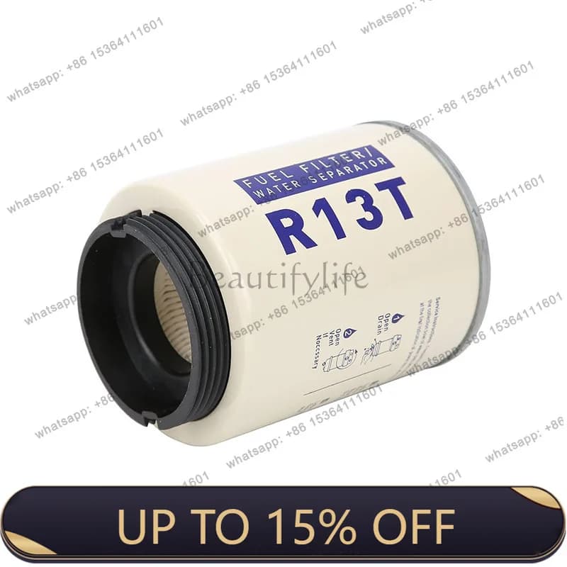 High-quality accessories R13T oil-water separator filter element is suitable for speedboats, oil tankers