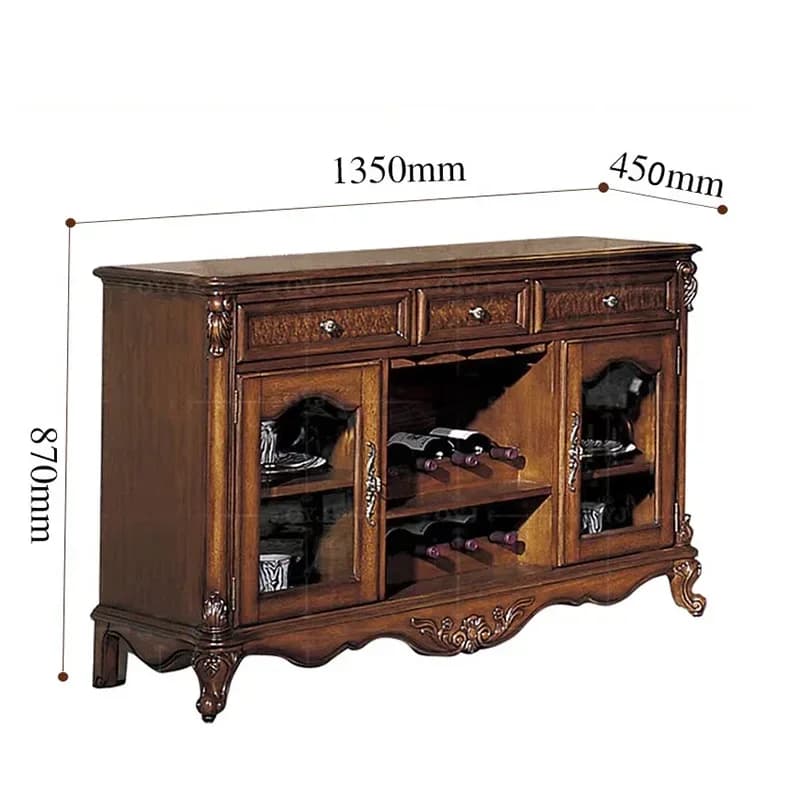 GZ-8   European-style side cabinet side table side table preparation cabinet restaurant tea cabinet