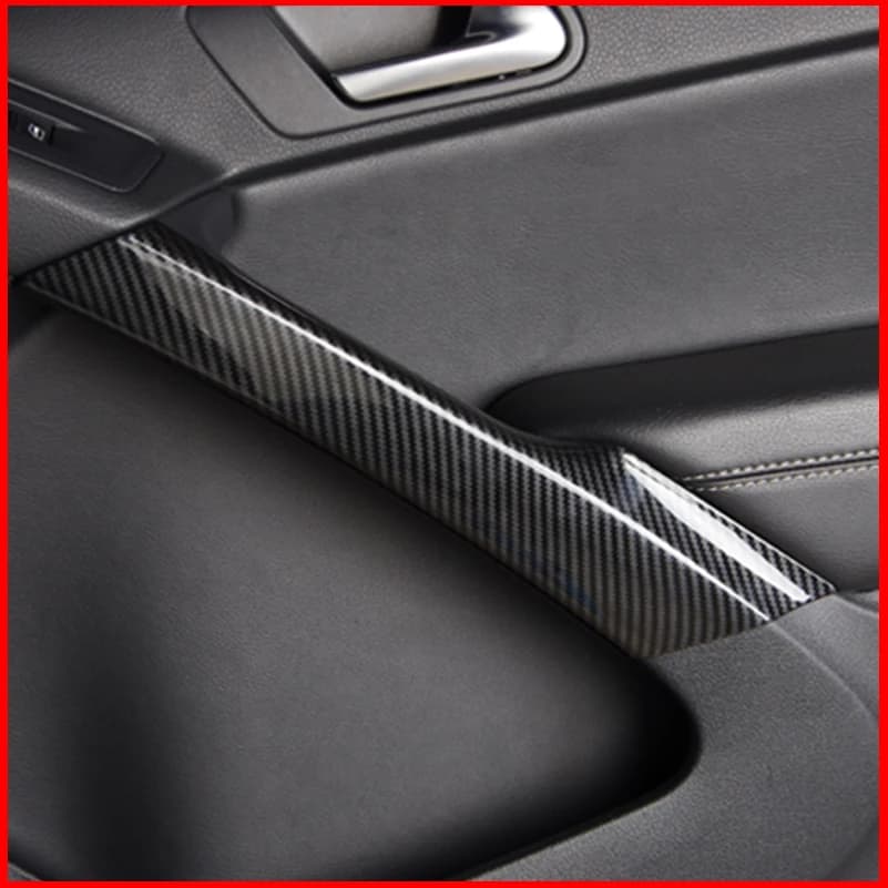 For VW Tiguan 2009-2022 Interior Handrail Decorative Strips Decoration Handle Cover Trim Styling Car Accessories Parts