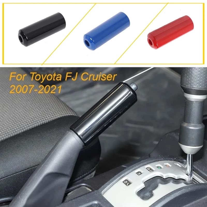 For 2007-21 Toyota FJ Cruiser ABS Car Handbrake Lever Cover Car Hand Brake Cover Gear Shift Protector Decoration Car Accessories