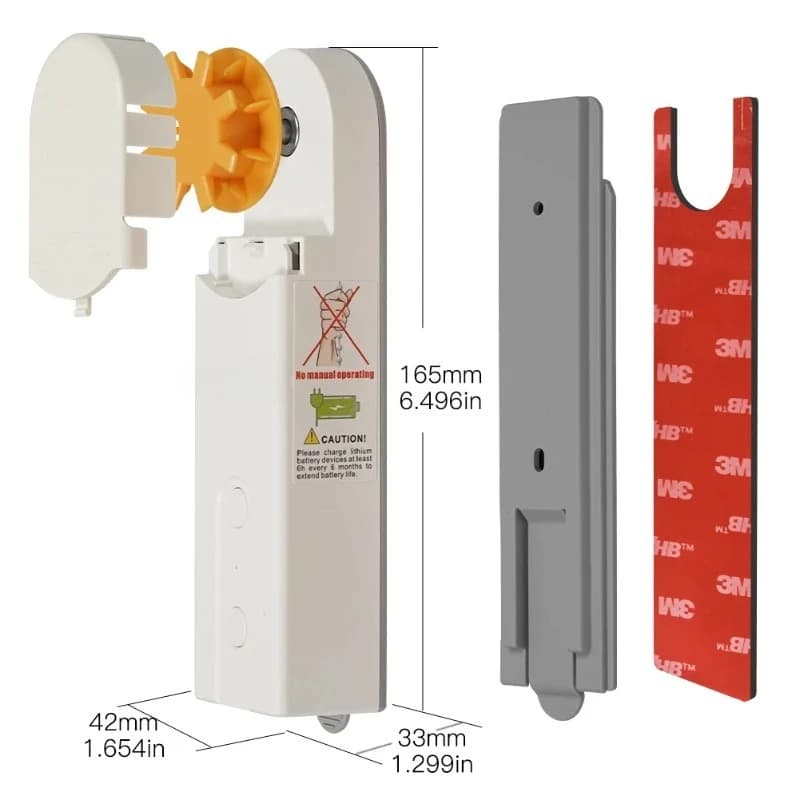 Smart DIY Motorized Roller Blinds/Shades Drive Motor Hub Tuya Smart Life APP Alexa Google Home Voice Control