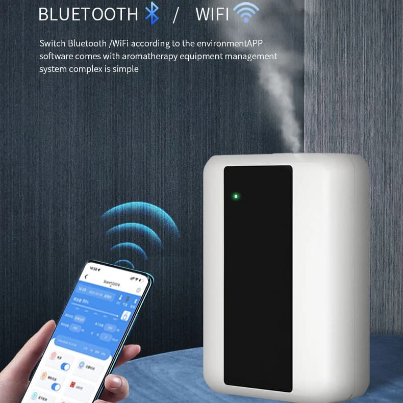 2023 Factory Sale Smart WIFI  Scent Machine Wall Mount Aromatherapy Commercial HVAC Fragrance Aroma Essential Oil Diffu