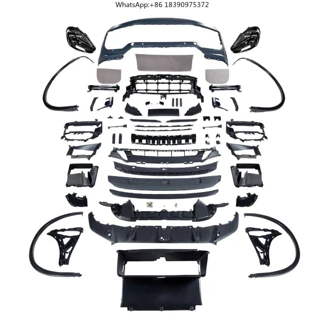Suitable 2024 Body Kit Car Front Bumper Led Headlights