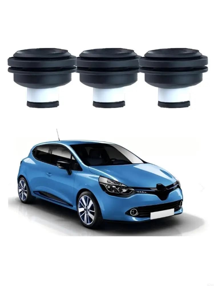 M76E 3 Pieces Shock Absorbing Hood Mounting Clips 7701056972 Heat Resistant Car Clip Specifically Produced for Automotive