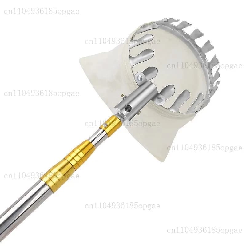 Fruit Picking Net Pocket Head Telescopic Rod Picking Loquat Cherry Bayberry Mango High-altitude Picking Tool Accessories