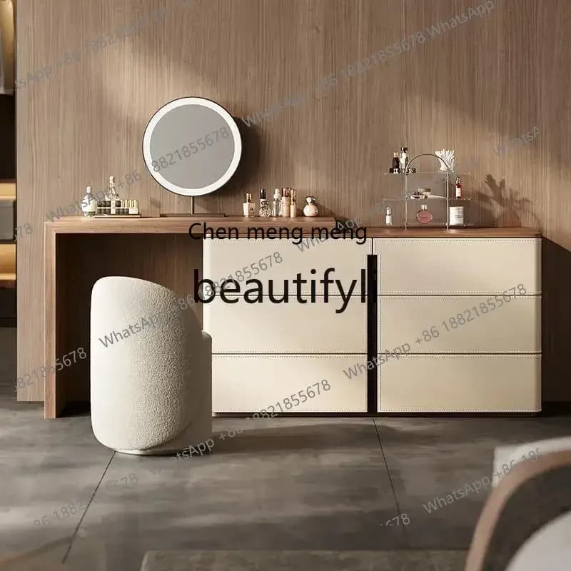 D178  Dresser Bedroom All Solid Wood Premium Designer Retractable Corner Dresser