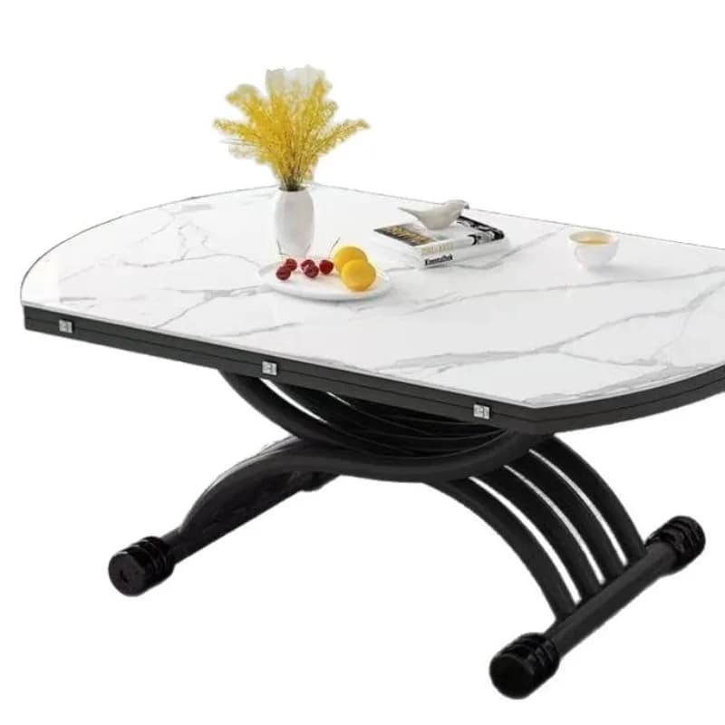 Rock slab dining table integrated dining table rock slab glass living room coffee table