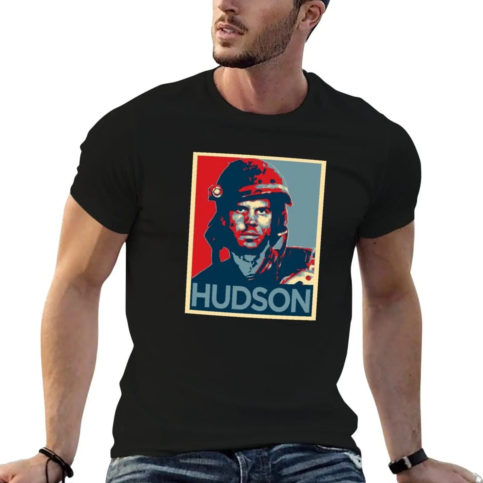 Hudson - Inspired by Aliens T-Shirt oversized Funny t-shirts mens designer clothes