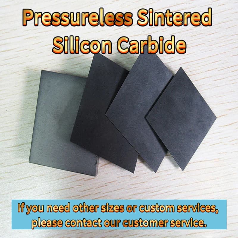 Pressureless Sintered Silicon Carbide Ceramic Sheet High Temperature Resistant Kiln Firing Support Plate