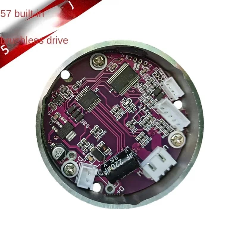 57bldc Built-in Drive Permanent Magnet Synchronous DC Brushless Motor All-in-One Hall Inductive High-Speed Three-Phase Motor