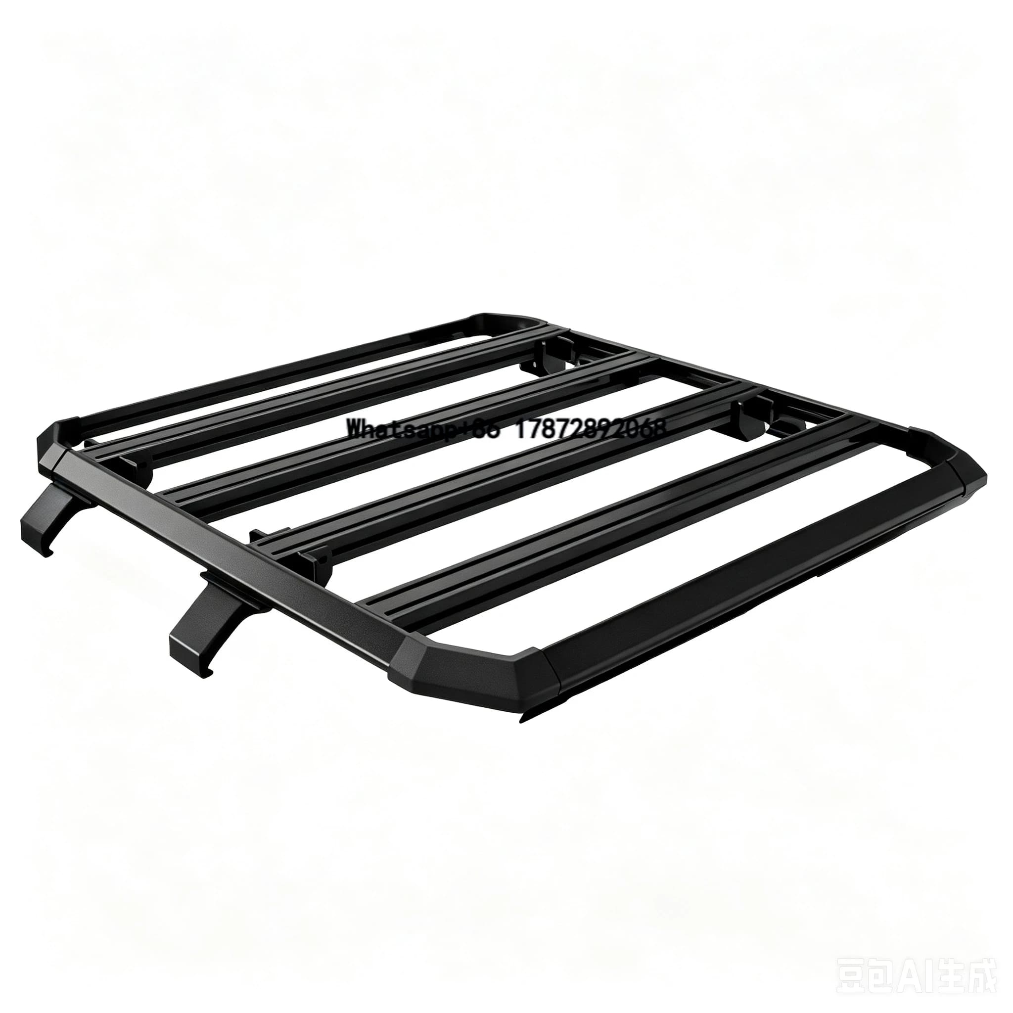 JK Professional Al Mg Alloy Low Profile Roof Rack System for Bronco 2021+ T-Slot Modular Overlanding Cargo Carrier No